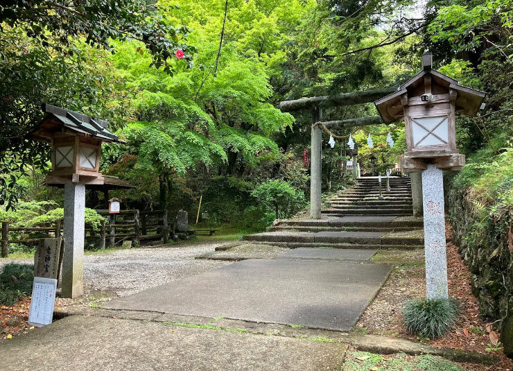 Remains of Karasawasan Castle, Japan
